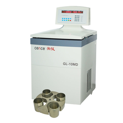 Centrifuga GL-10MD di grande capacità per i rotori di separazione 6x1000ml 500ml 250ml 4x1000ml del sangue
