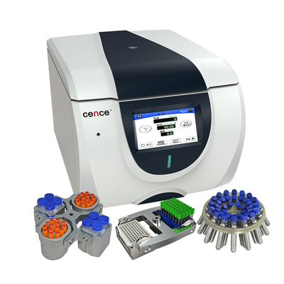 Centrifuga LT53 del laboratorio del rotore di angolo per i tubi di 250ml 100ml 50ml 10ml 5ml 7ml 1.5ml