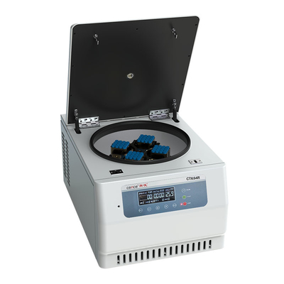 Centrifuga di separazione del sangue di CTK64R con refrigerazione per 64 tubi 13x75mm/100mm