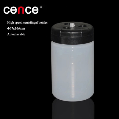 Bottiglie per centrifuga ad alta velocità 1000 ml PPCO Capo a vite per un accurato trattamento dei campioni