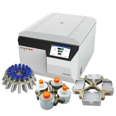 Nuovo modello CLT55R Centrifugatrice da tavolo a bassa velocità con 5500r/min Max velocità 5951xg RCF e 4x750ml Grande capacità