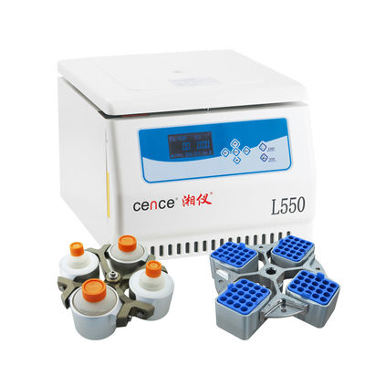 CENCE L550 Centrifugatrice da tavolo a bassa velocità per l'estrazione di petrolio con velocità 5500 r/min e RCF 5310xg