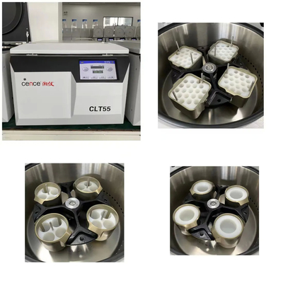 CLT55 Centrifugatrice di laboratorio medico Centrifugatrice clinica a bordo di banco con rotore a cestino