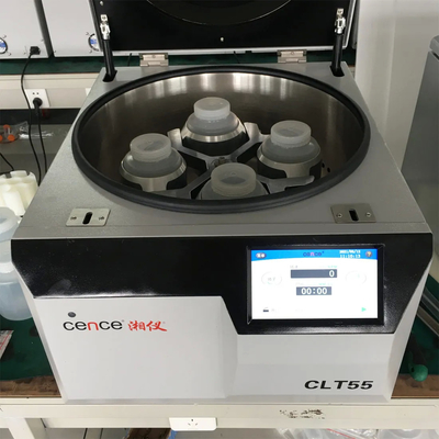 CLT55 Centrifugatrice di laboratorio medico Centrifugatrice clinica a bordo di banco con rotore a cestino