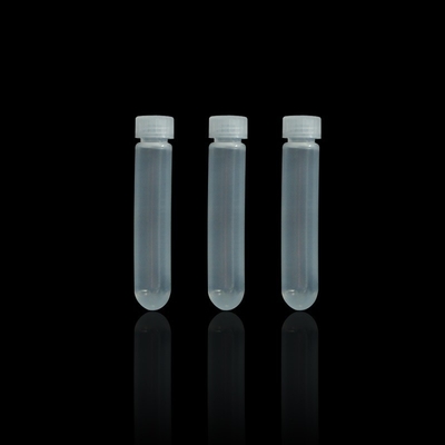 Prodotti medici ad alta velocità tubo di prova a fondo rotondo da 10 ml con materiale PPCO e tappo