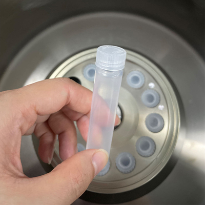 Prodotti medici ad alta velocità tubo di prova a fondo rotondo da 10 ml con materiale PPCO e tappo
