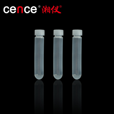 Tubi per centrifugazioni ad alta velocità di 5 ml e 10 ml realizzati in PPCO per la classificazione delle centrifugazioni