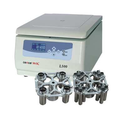 L500 Centrifugine medica 5000r/min 16x15ml Capacità 1-99min Timer