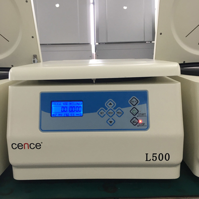 L500 Centrifugine medica 5000r/min 16x15ml Capacità 1-99min Timer