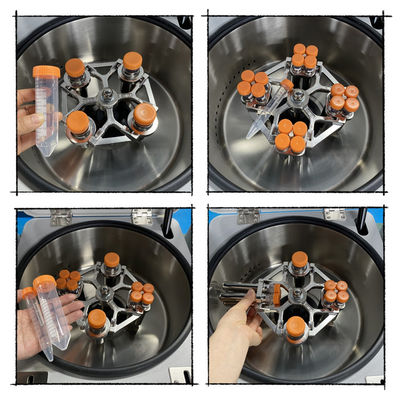 Centrifuga da banco a bassa velocità L500-A 16x15ml 5000rpm 4030xg