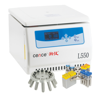 L550 Centrifugatrice a bassa velocità 5500r/min 4x500ml Capacità di separazione del sangue