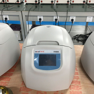 H1650K Centrifughe di laboratorio 16500 r/min Velocità massima 12x5 ml Capacità