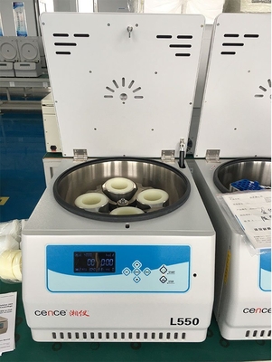 Cence L550 Centrifuga a bassa velocità 5500 giri/min Capacità 4x500ml