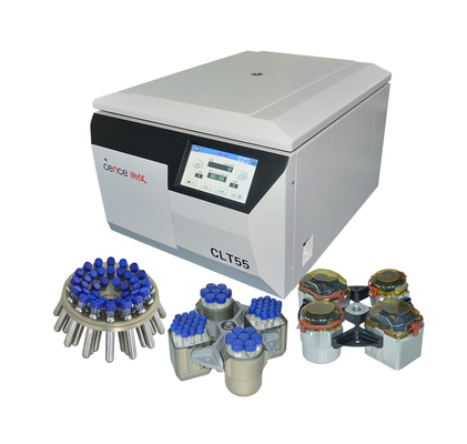 Centrifuga per banca del sangue Cence CLT55, 5500 giri/min, capacità 4x750ml