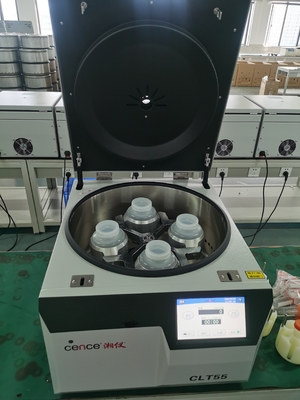 Centrifuga per banca del sangue Cence CLT55, 5500 giri/min, capacità 4x750ml