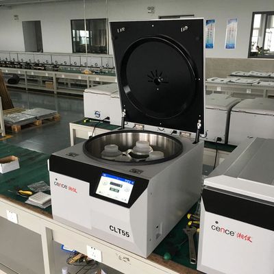 Nuovo modello CLT55R Centrifugatrice da tavolo a bassa velocità con 5500r/min Max velocità 5951xg RCF e 4x750ml Grande capacità