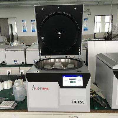 Nuovo modello CLT55R Centrifugatrice da tavolo a bassa velocità con 5500r/min Max velocità 5951xg RCF e 4x750ml Grande capacità