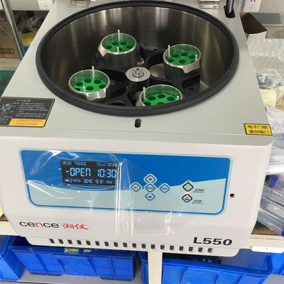 CENCE L550 Centrifugatrice da tavolo a bassa velocità per l'estrazione di petrolio con velocità 5500 r/min e RCF 5310xg