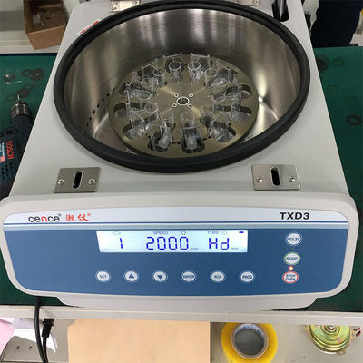 TXD3 Centrifugatrice a bassa velocità con capacità di 12 slide 1 anno di garanzia e rumore ≤ 60dB ((A) per il fluido da broncopuntura