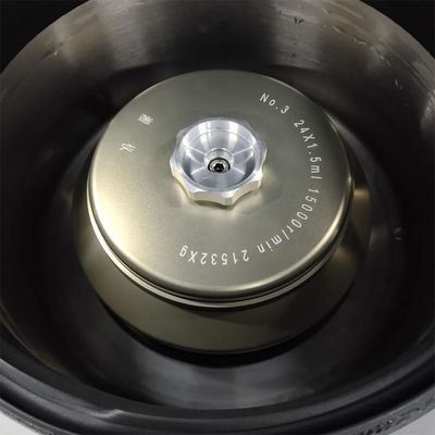 Centrifuga refrigerata ad alta velocità da banco modello H1650R con velocità massima di 16500 giri/min e RCF massimo di 21532xg