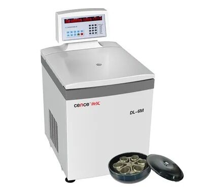 Centrifugatrice DL-6M sacchetto di sangue con 6x1000ml rotore oscillante 6000r/min Max velocità Materiale in acciaio ABS