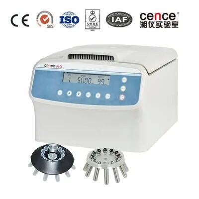 Centrifuga clinica Cence L420-A, 4000 giri/min, da tavolo, per laboratorio, con capacità massima di 16*15ml e materiale in acciaio