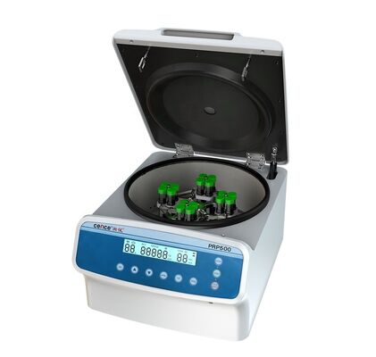 Centrifughe Cence PRP con velocità massima di 5000 giri al minuto, display LCD e rotore in acciaio inossidabile per uso in laboratorio