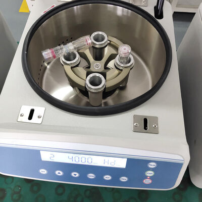 Centrifuga PRP con velocità massima di 5000 giri/min e RCF di 3555xg e display LCD per uso di laboratorio