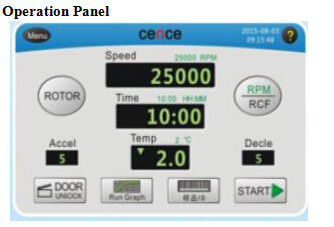 Cence ha refrigerato il rotore classico di angolo della macchina H2500R Max Capacity 6x100ml della centrifuga