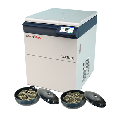 Centrifuga 6000r/a bassa velocità Min With Swing Rotor 6x1000ml di separazione del sangue di VORTICE 6K