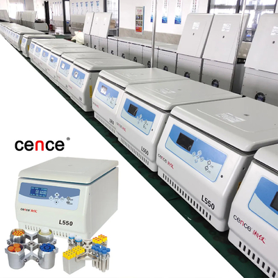 Cina L550 4x500ml Centrifugatrice di laboratorio a rotore oscillante con adattatore diverso