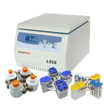 L550 Laboratorio di medicina clinica Centrifugatrice da tavolo a bassa velocità Grande capacità